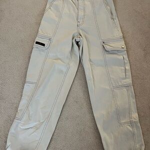 BDG Tan Cargo Pants Relaxed Fit Utility